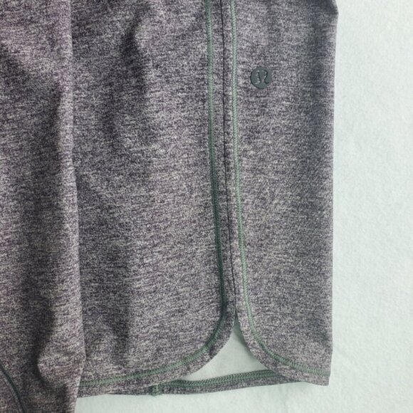 Lululemon Final Play Heather Lux Multi Black Cropped Pant Size 8 - Picture 9 of 12